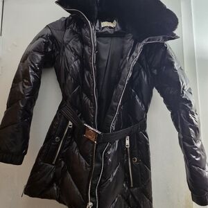 Women's Black Quilted Jacket